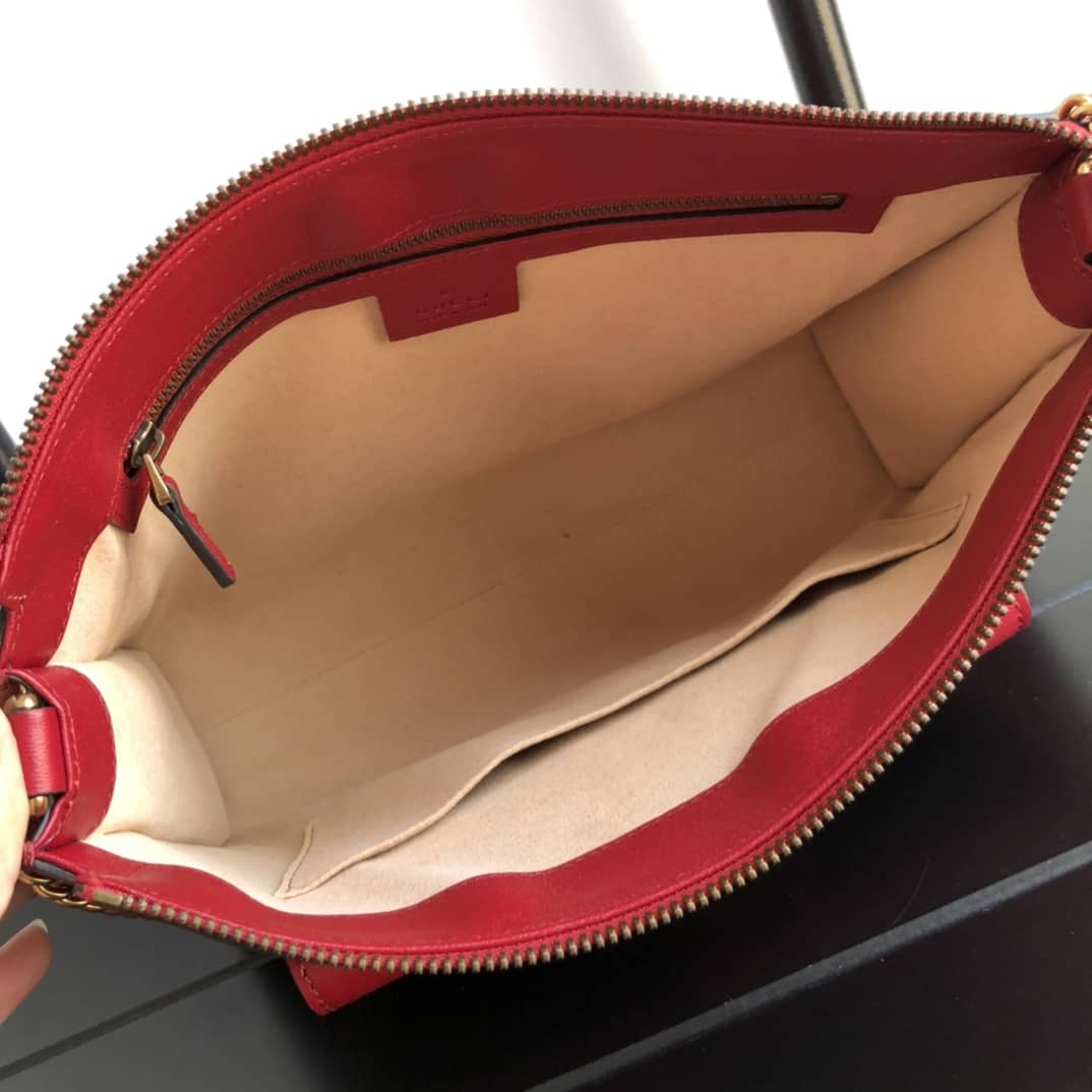 Gvc*1 Small Shoulder Bag With Double G Replica Red 648999