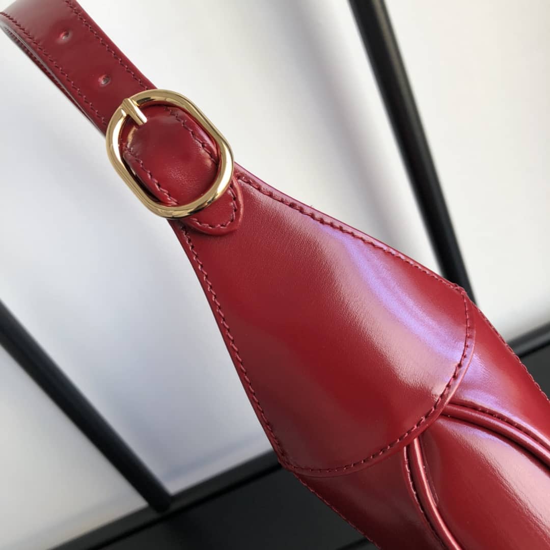 Gvc*1 GG Jackie 1961 Small Hobo Shoulder Bag Replica Red 636709
