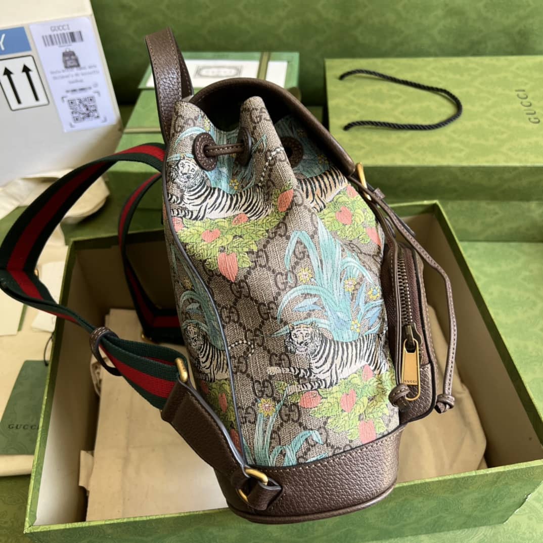 Gvc*1 Backpack With Interlocking G Dark Coffee 674147 Replica