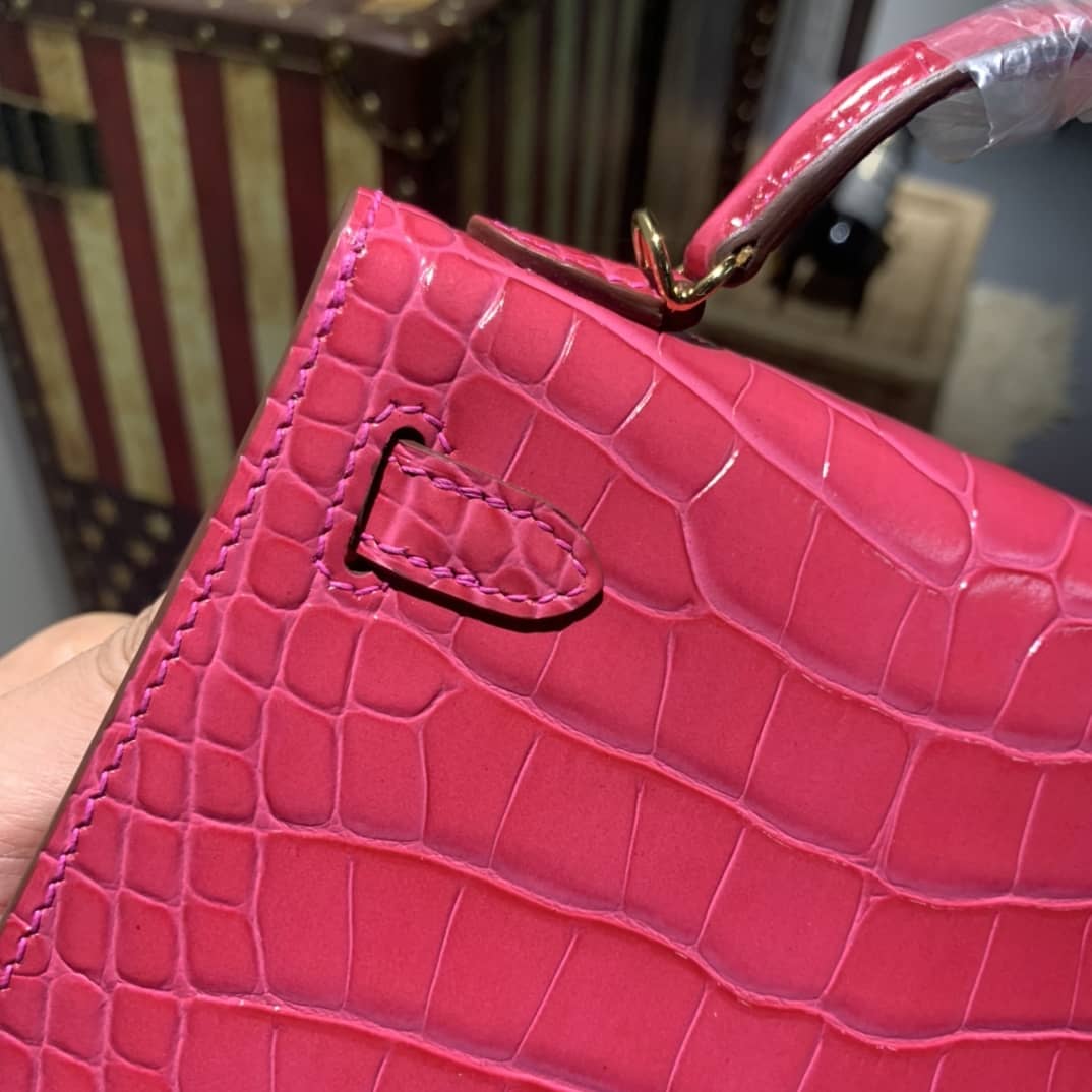 H**me5 Replica Kelly Mini 19CM Bag