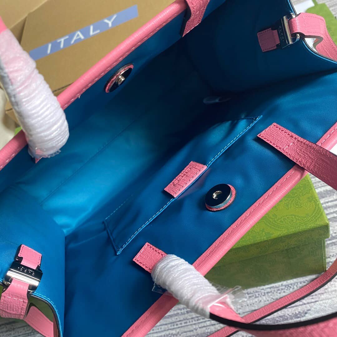 Gvc*1 Svp*me Canvas Children Yuko Higuchi Tote Replica Pink 630542