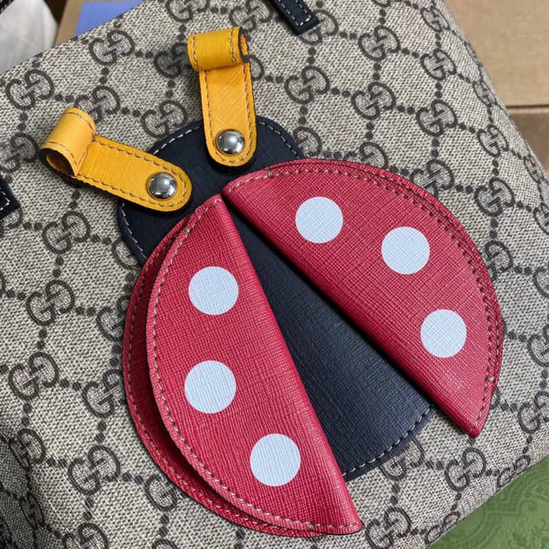 Gvc*1 Ladybug Tote Replica Bag Brown 666288