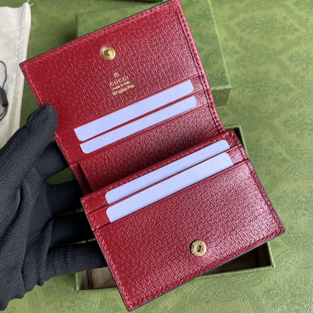 Gvc*1 x Doraemon GG Svp*me Mini Folded Wallet Replica 647788