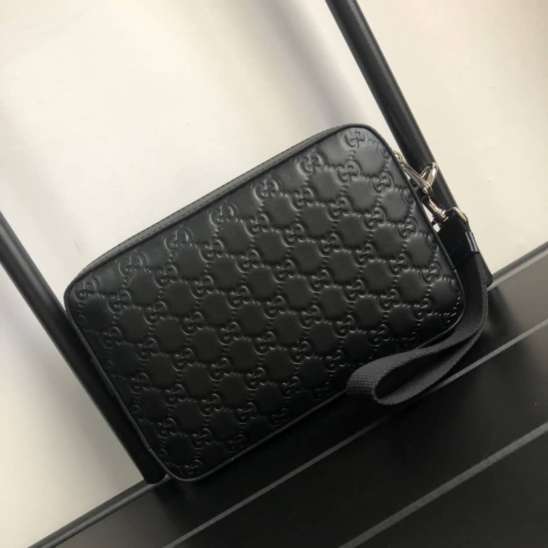 Gvc*1 GG Svp*me Wash Bag Replica Black 495562
