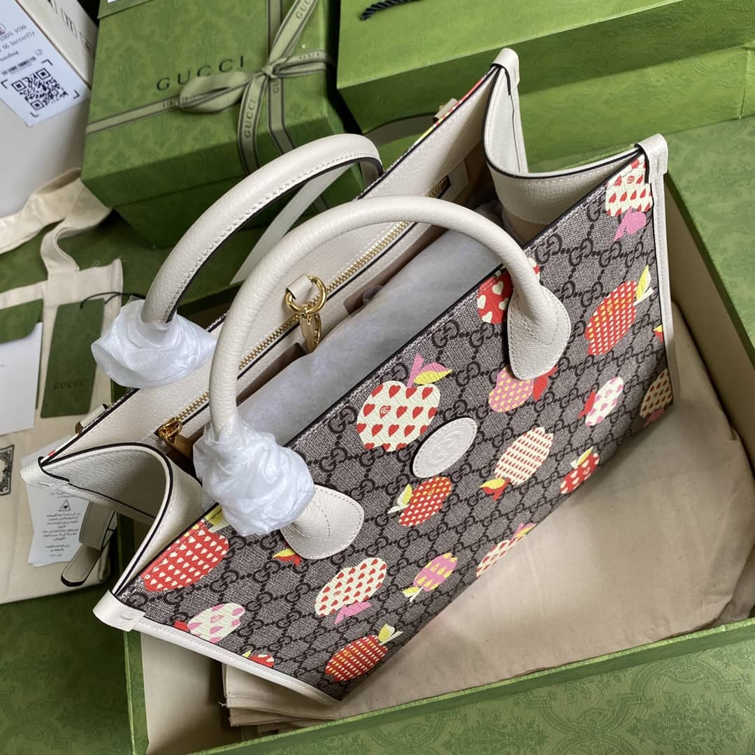 Gvc*1 Les Pommes Small GG 2Way Tote Replica 659983