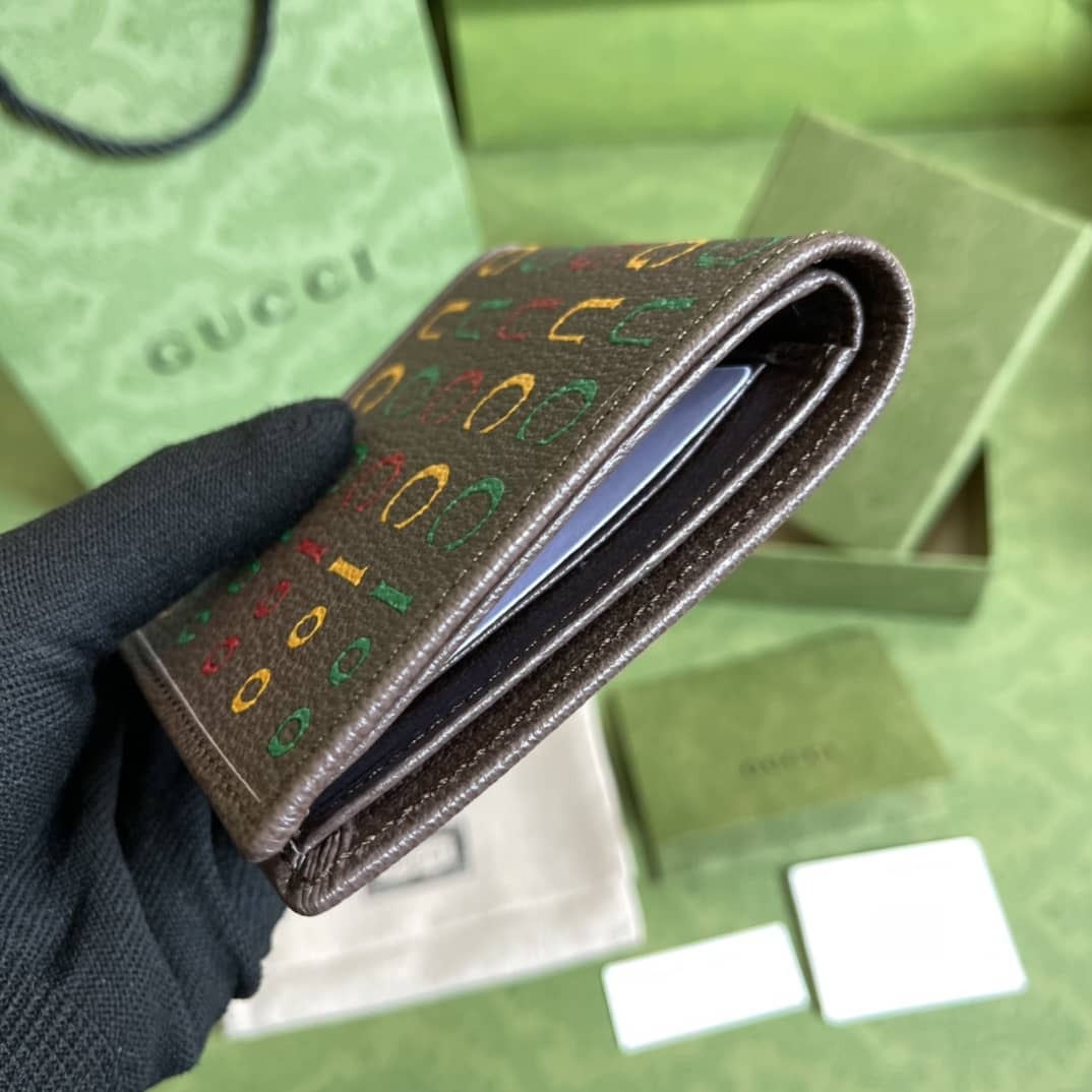 Gvc*1 100 Wallet Brown Replica 676238