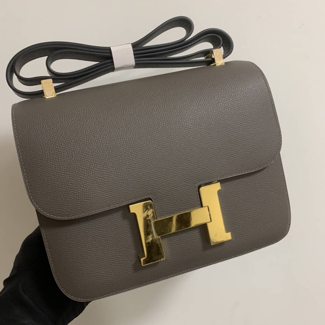 H**me5 Replica Constance Bag 18CM Epsom Leather