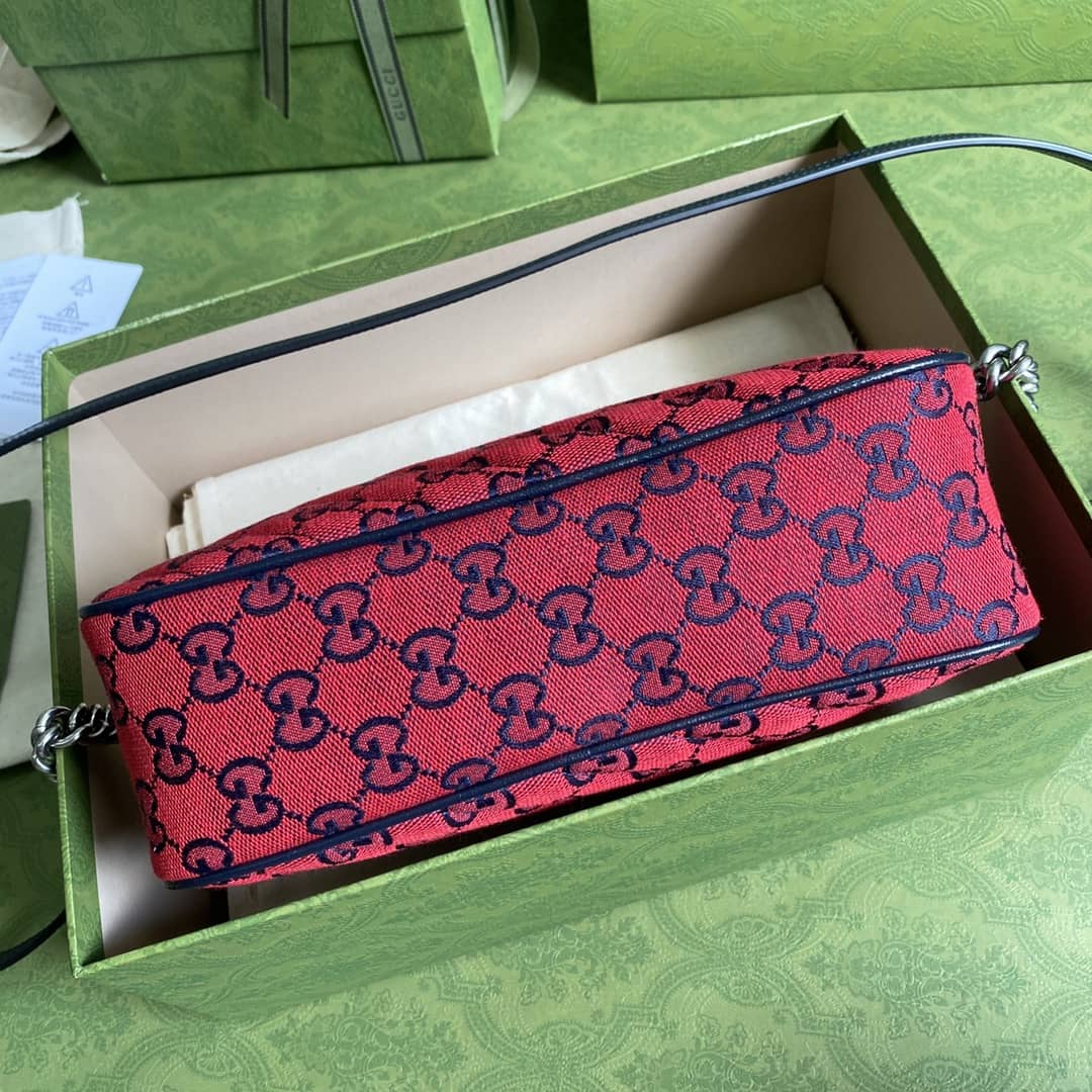 Gvc*1 Marmont Dupe GG Small Matelassé Shoulder Bag Replica 447632