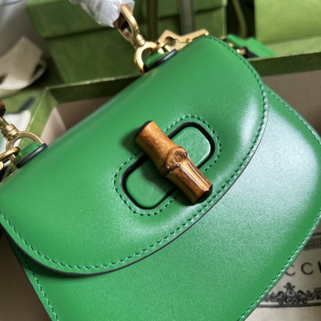 Gvc*1 Bamboo Mini Top Handle Bag Replica 686864