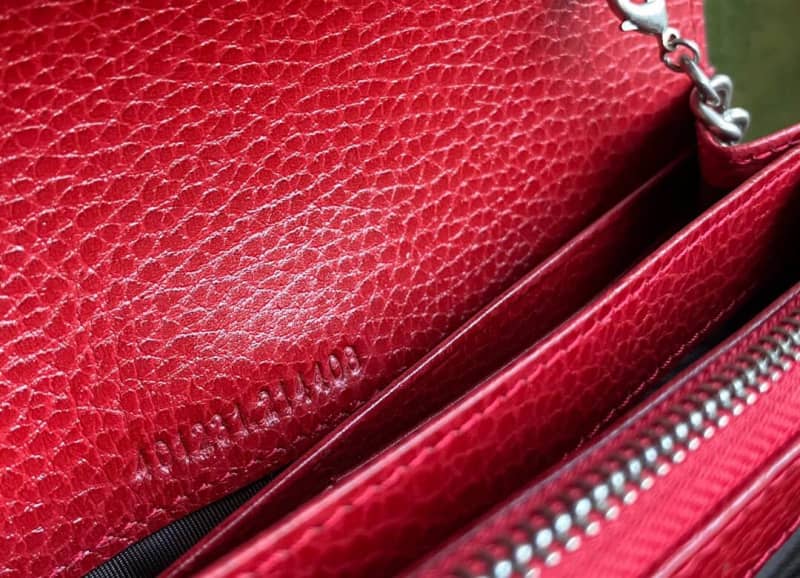 Gvc*1 Dionysus Chain Wallet Shoulder Bag Replica Red 401231