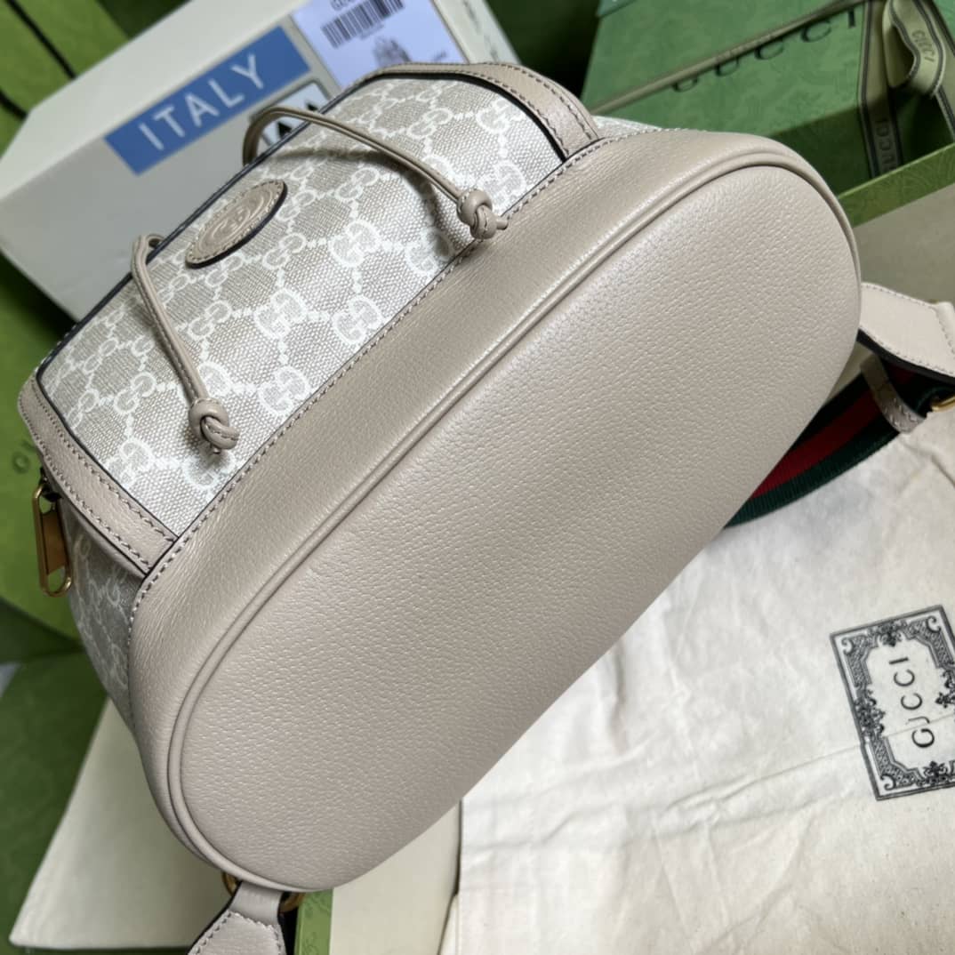 Gvc*1 Backpack With Interlocking G White 674147 Replica