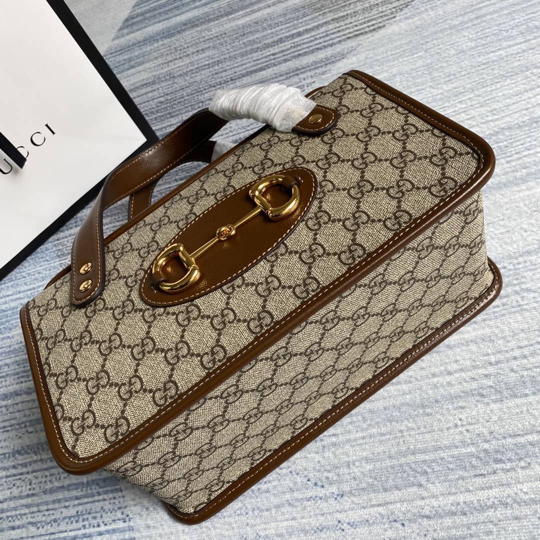 Gvc*1 1955 Horsebit Small Top Handle Bag Replica 627323
