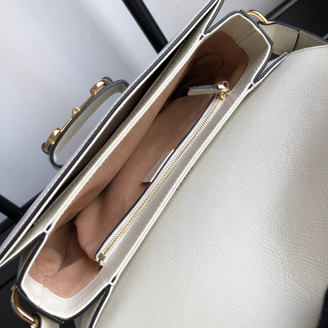 Gvc*1 Horsebit 1955 Shoulder Bag Replica White 602204