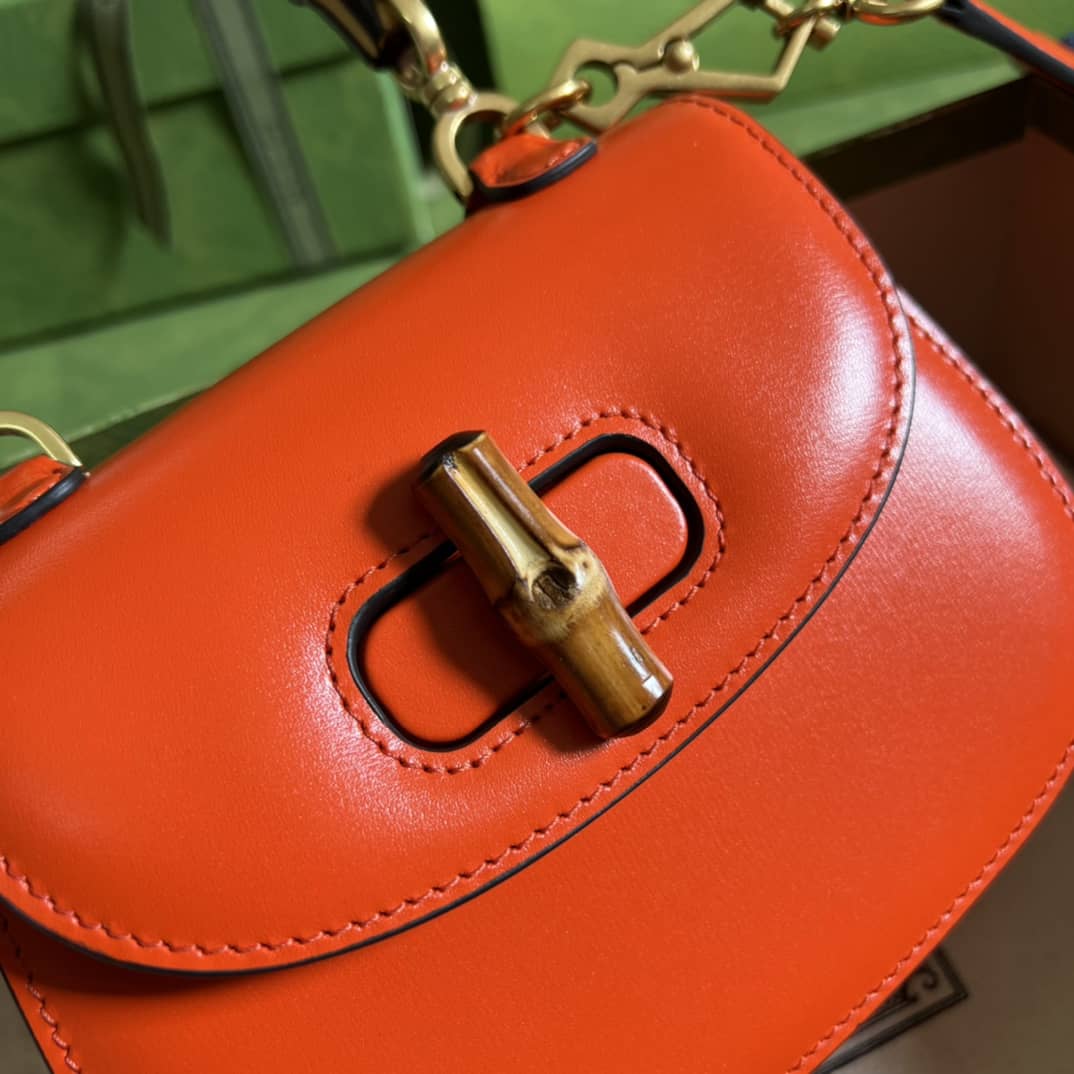 Gvc*1 Bamboo Mini Top Handle Bag Replica 686864