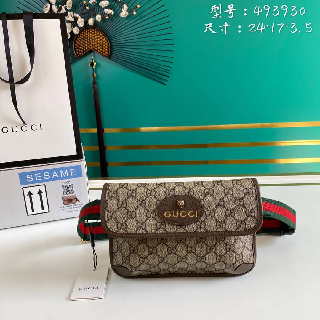 Gvc*1 GG Svp*me Belt Bag Replica 493930
