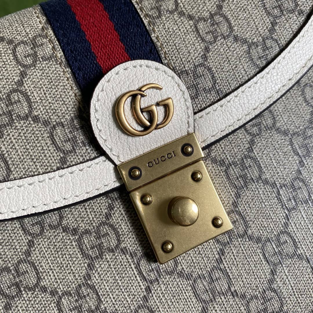 Gvc*1 Ophidia Web Small Top Handle Bag Replica 651055