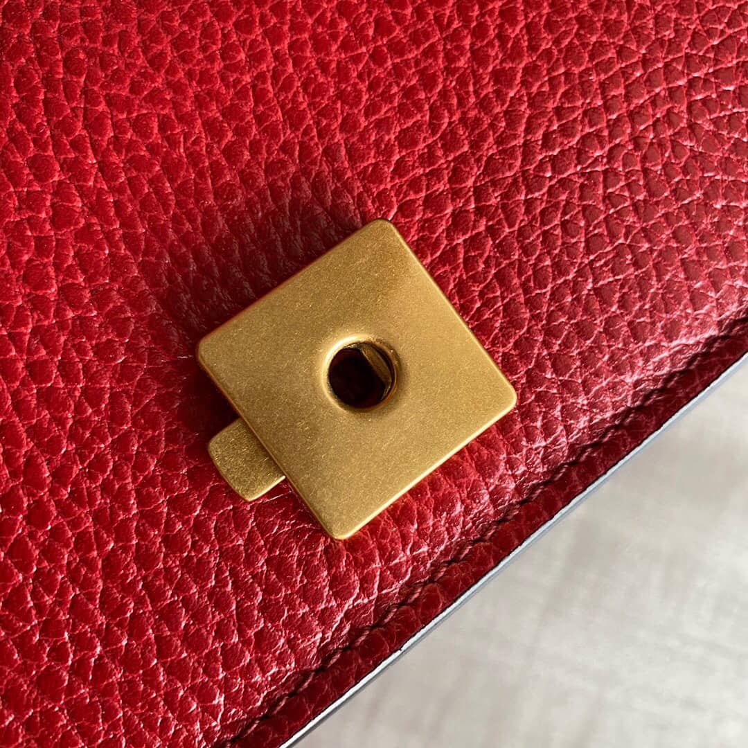 Gvc*1 GG Svp*me Dionysus Chain Replica Shoulder Bag Red 400249