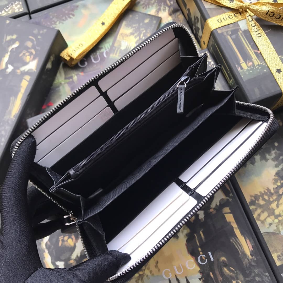 Gvc*1 Web GG Svp*me Around Zip Wallet Replica 408831