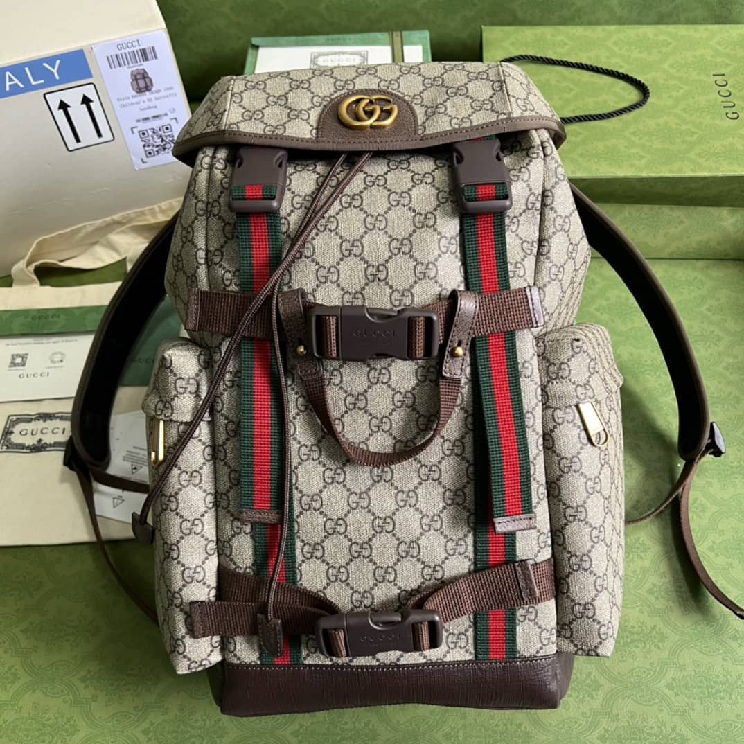 Gvc*1 Webbing GG Skateboard 690999 Replica Backpack