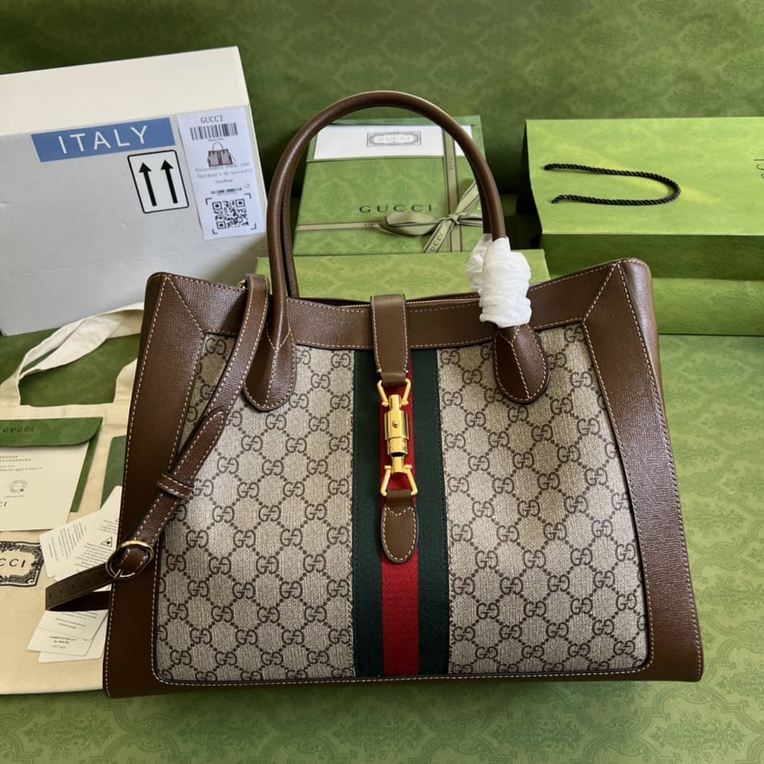 Gvc*1 Jackie 1961 Large Tote Bag Canvas 649015 Replica