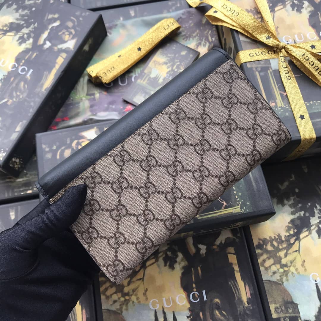 Gvc*1 ZIP Bi-Fold Long Wallet Replica 410100