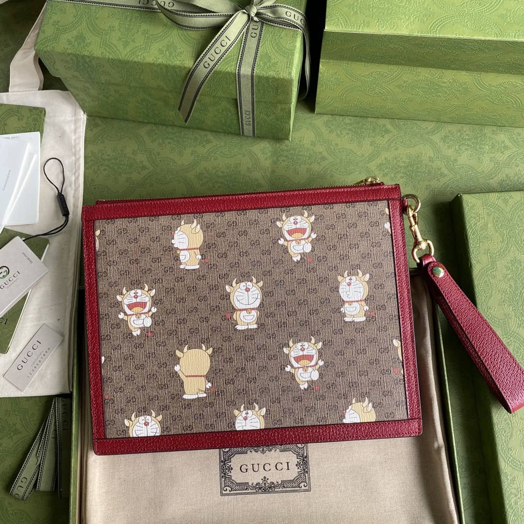Gvc*1 Doraemon x Gvc*1 Pouch Clutch Replica 647804
