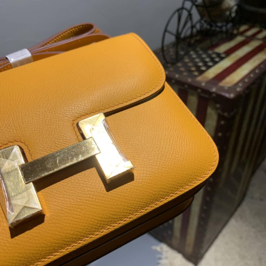 H**me5 Replica Constance Bag 18CM Epsom Leather