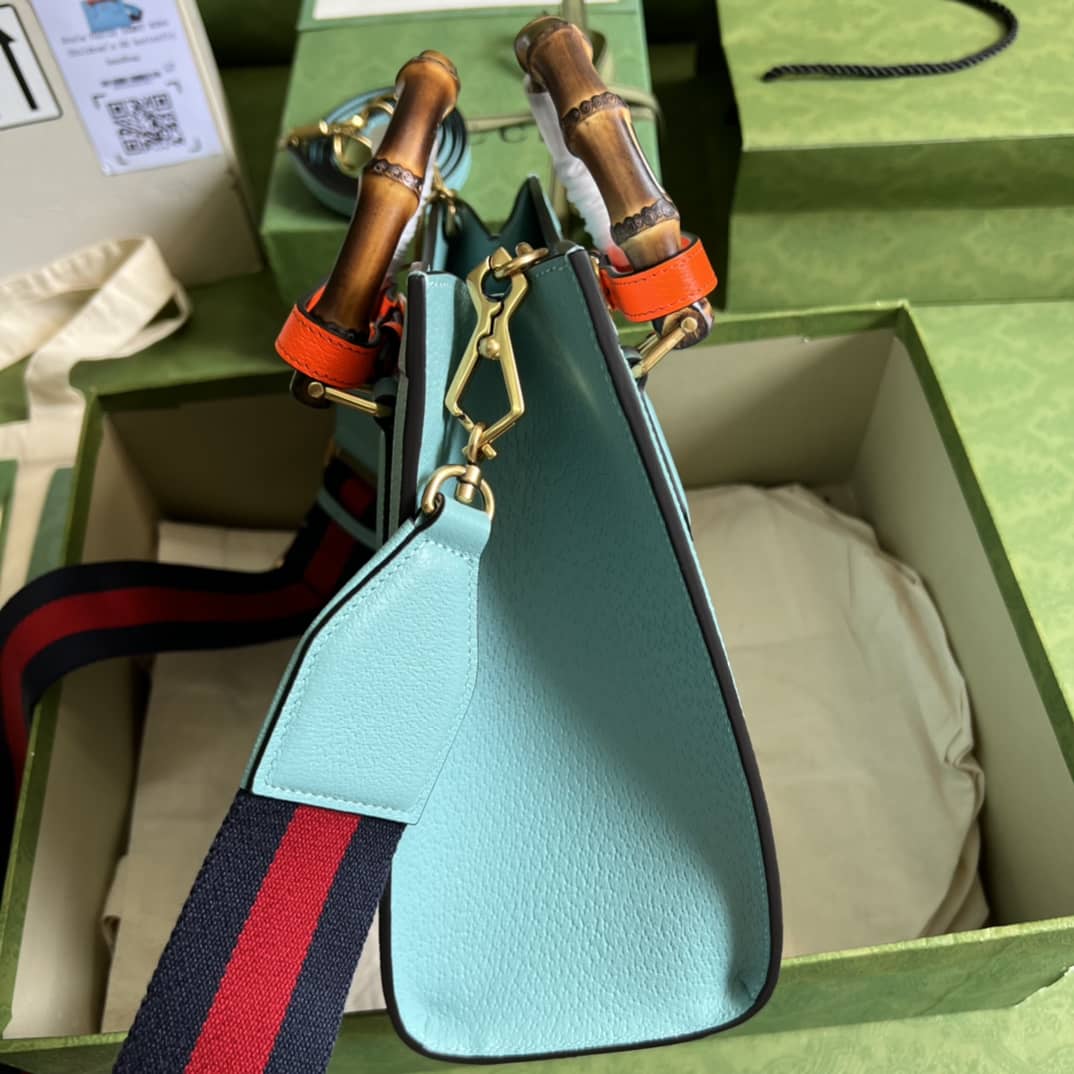 Gvc*1 Diana Small Tote Blue 702721 Replica Bag
