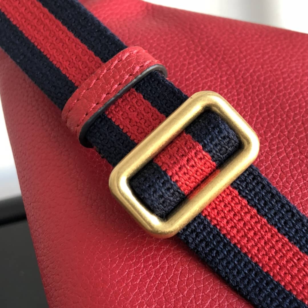 Gvc*1 Print Small Waist Body Belt Bag Replica Red 527792