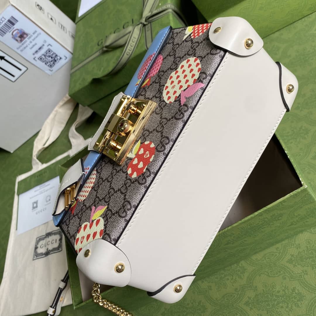 Gvc*1 Padlock Small Bamboo Shoulder Bag Replica 603221