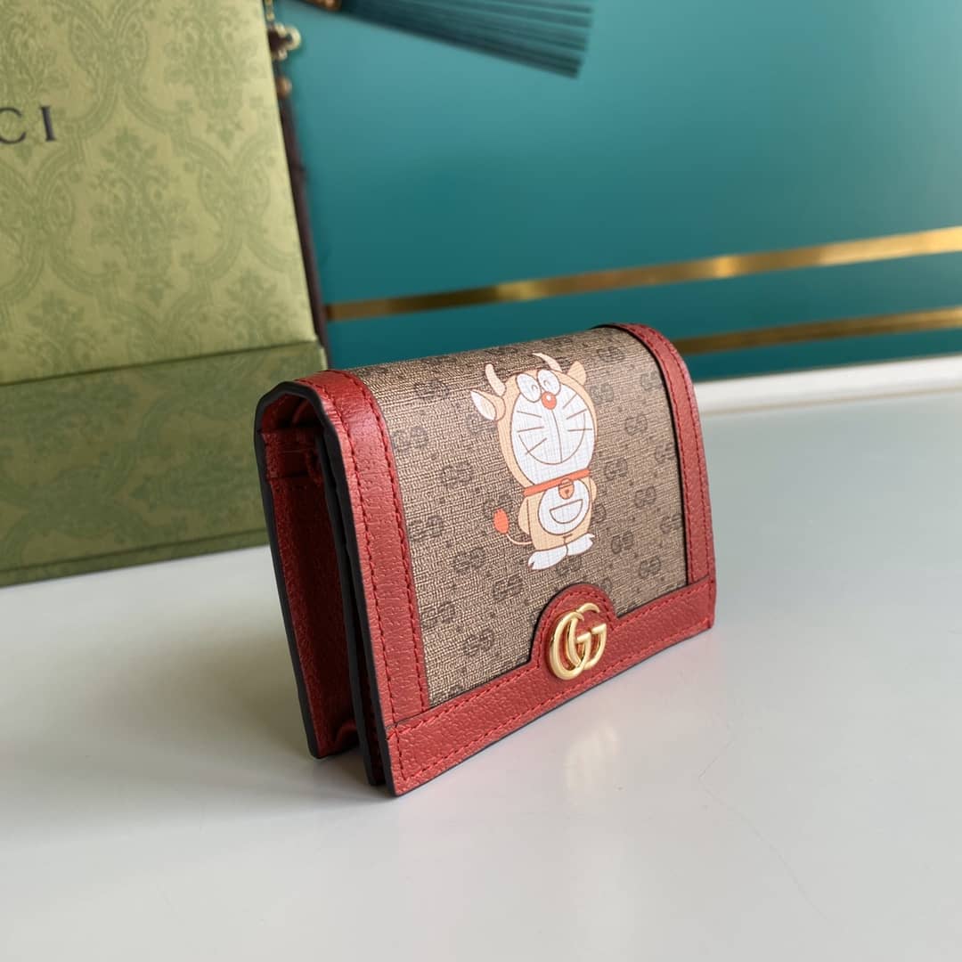 Gvc*1 Doraemon GG Svp*me Mini Wallet Replica 654541