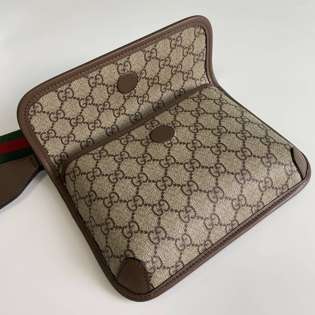 Gvc*1 Totem Web GG Svp*me Messenger Bag Replica 489617