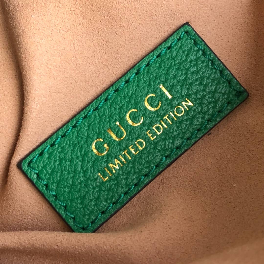 Gvc*1 Ophidia GG Flora Mini Replica Backpack Green 598661