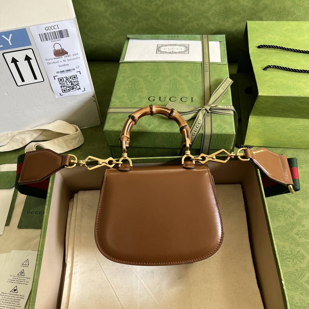 Gvc*1 Bamboo Mini Top Handle Bag Replica 686864