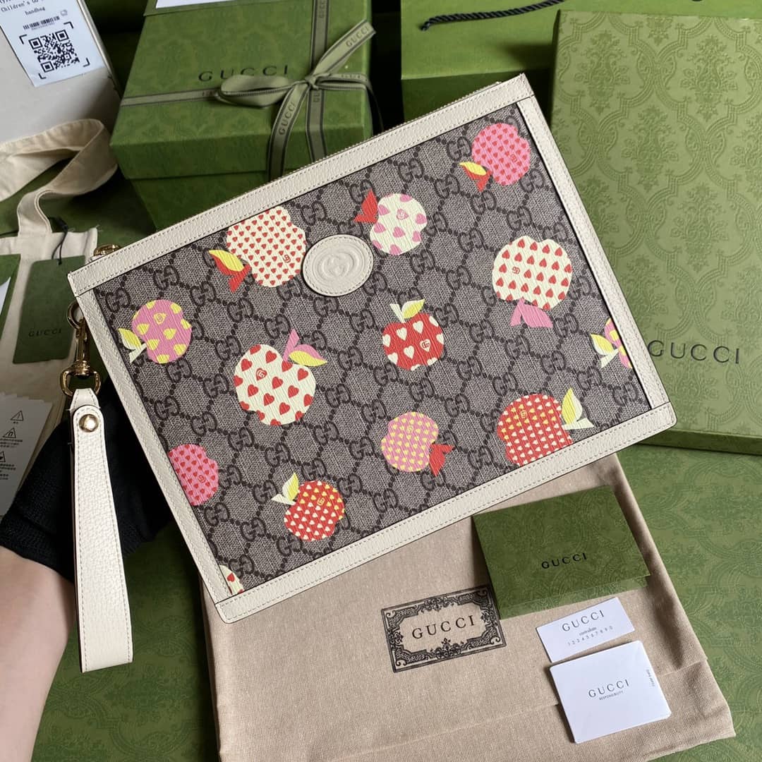Gvc*1 Purse Dupes Les Pommes Zip Pouch 664113