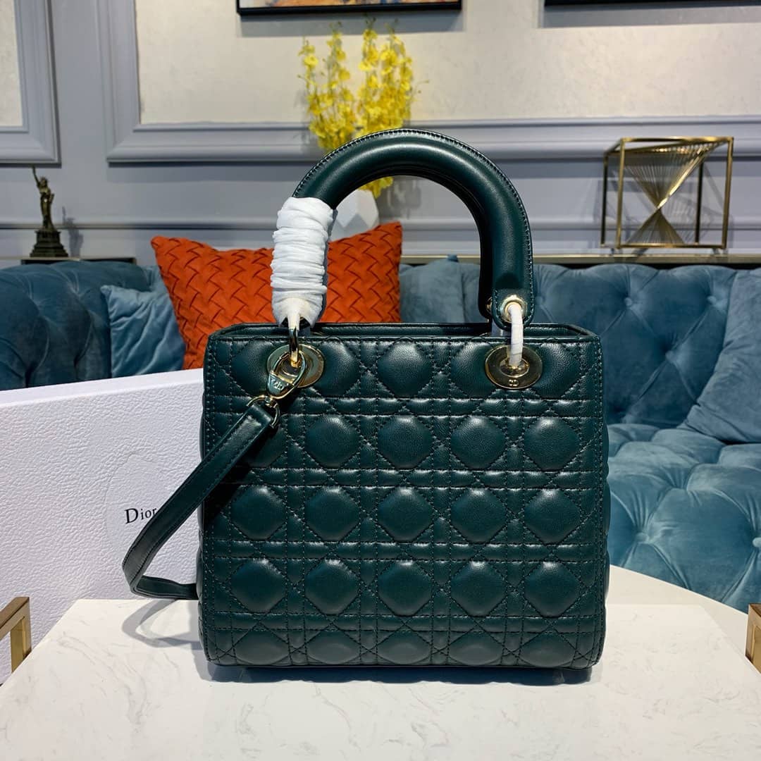 Chr1st1an D10r Lady D10r 24CM Replica Bag