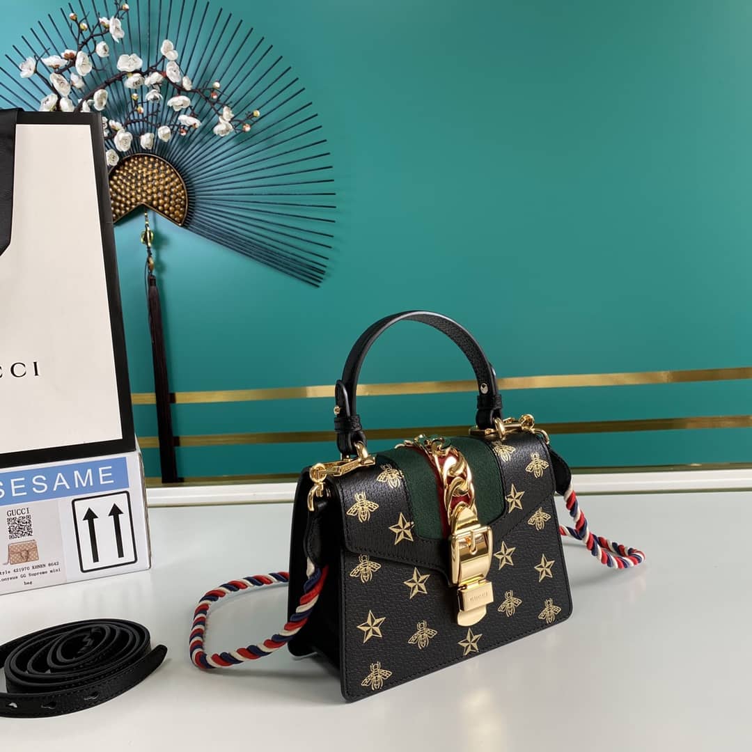 Gvc*1 Womens Sylvie Leather Mini Bag Replica 470270
