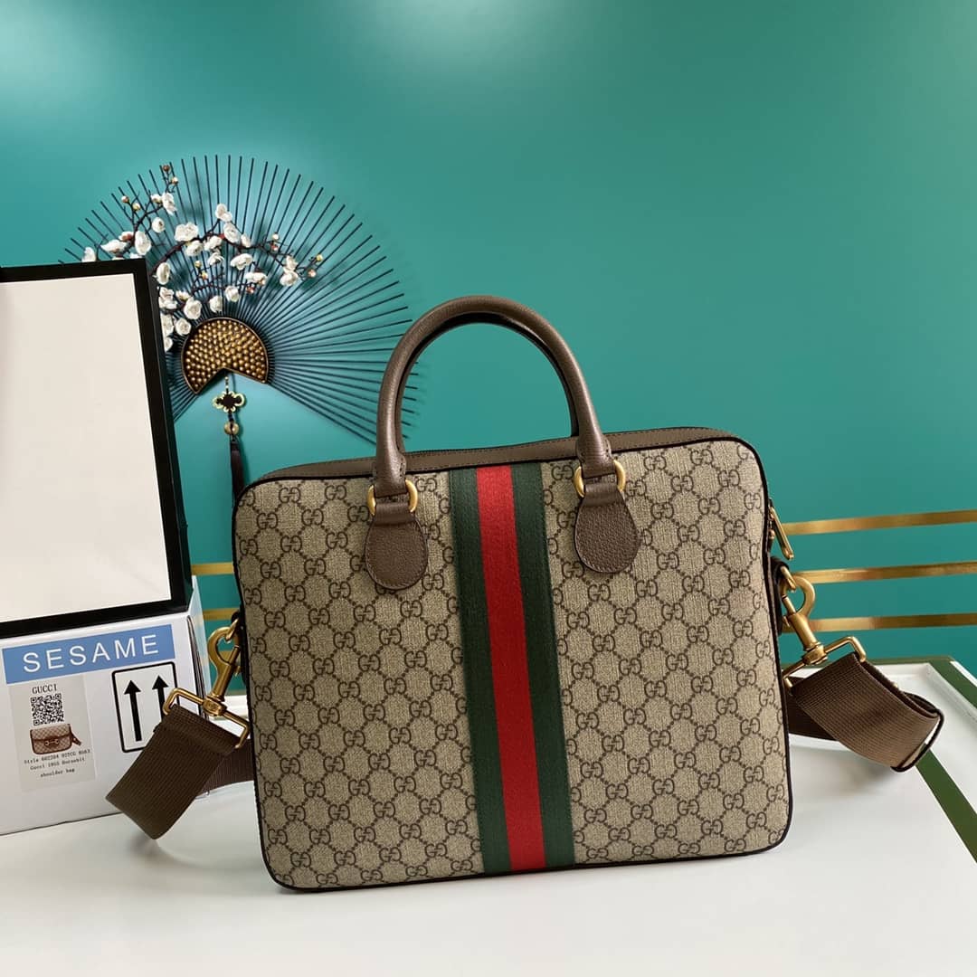 Gvc*1 Mens Ophidia GG Briefcase Replica 574793