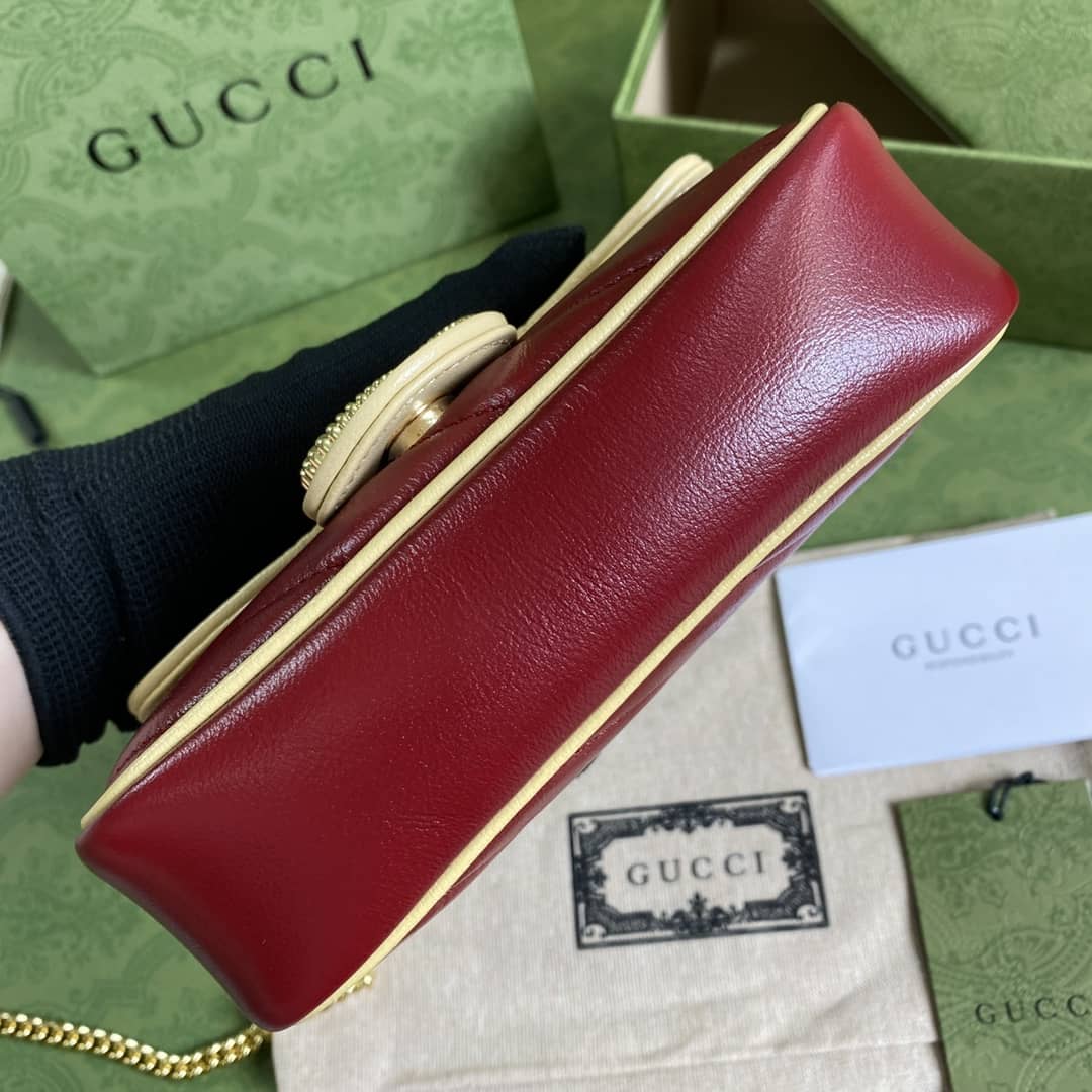 Gvc*1 Marmont GG Mini Chain Shoulder Bag Replica 574969