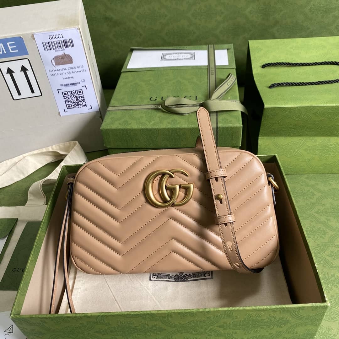 Gvc*1 Crossbody Dupe GG Marmont Small Matelasse Leather 447632