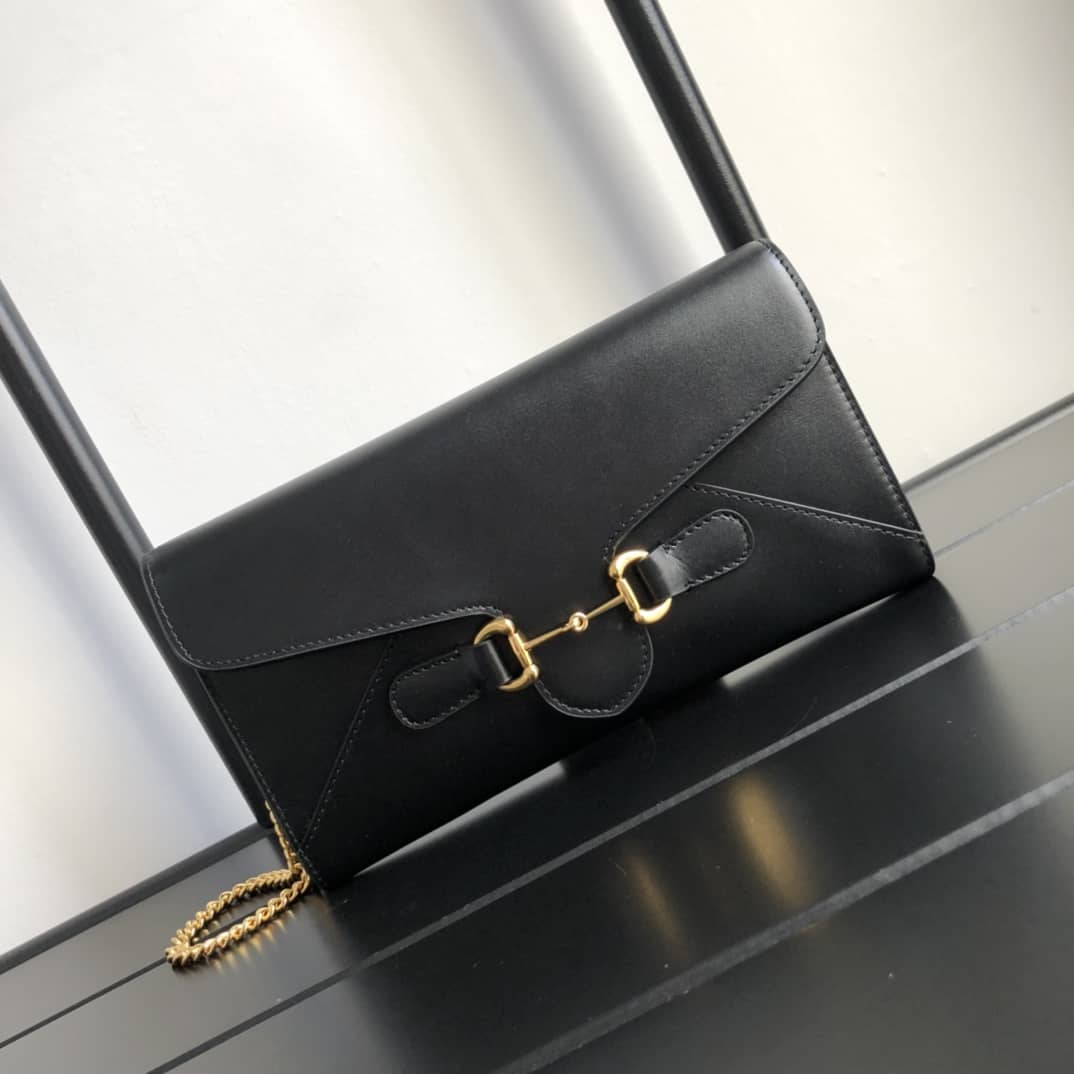 Gvc*1 Horsebit 1955 Wallet With Chain Bag Replica 614381