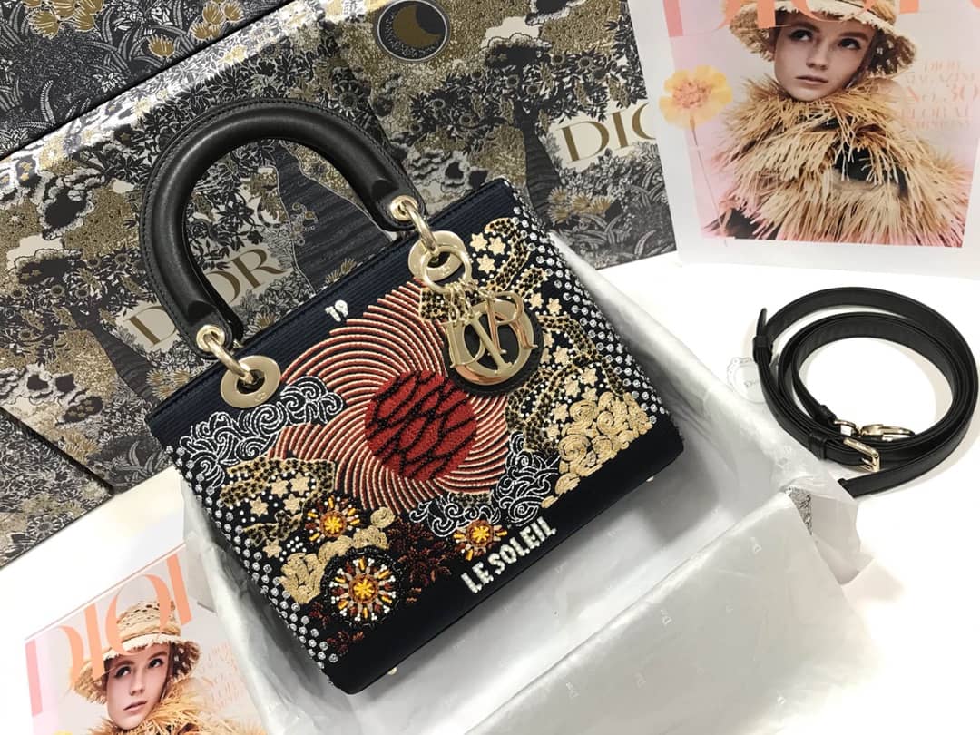 Chr1st1an D10r Lady D10r 24CM Replica Bag