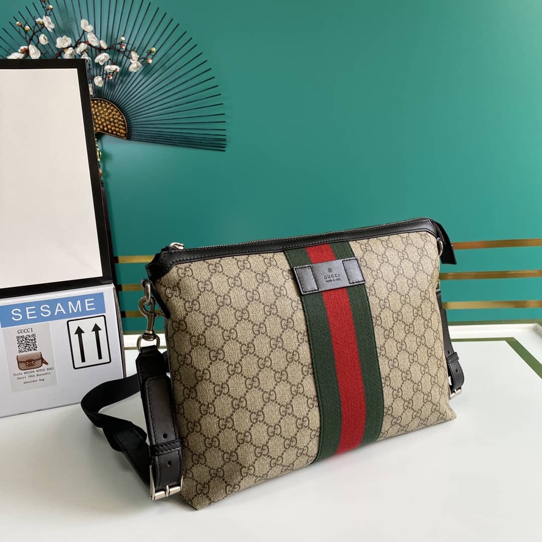 Gvc*1 Svp*me GG Messenger Bag Replica 523335