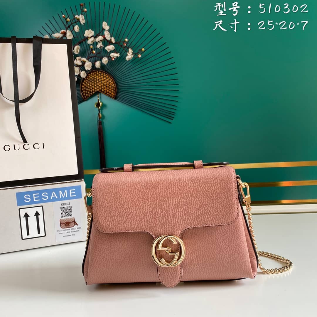 Gvc*1 Interlocking G Chain Shoulder Bag Replica 510302