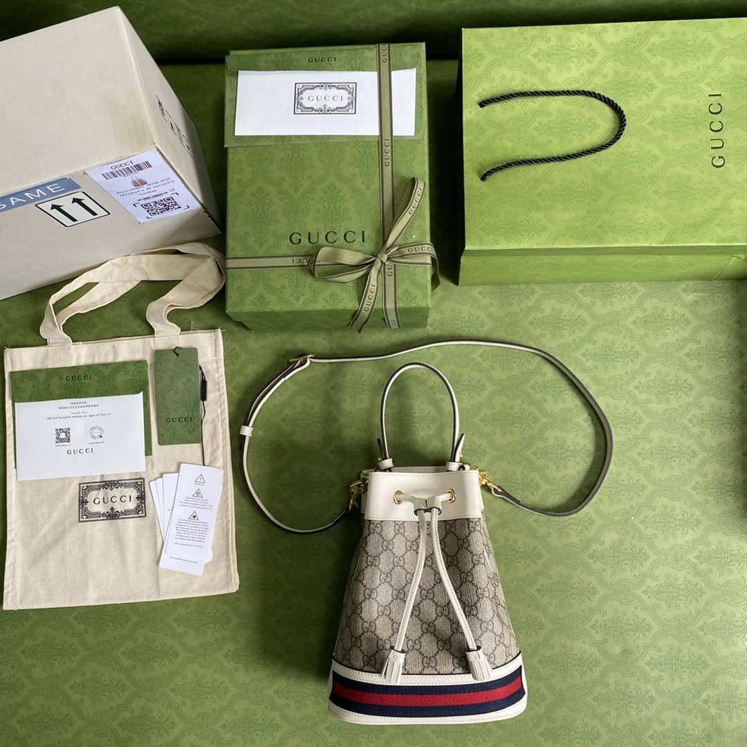 Gvc*1 Ophidia Small Bucket Bag Replica 550621
