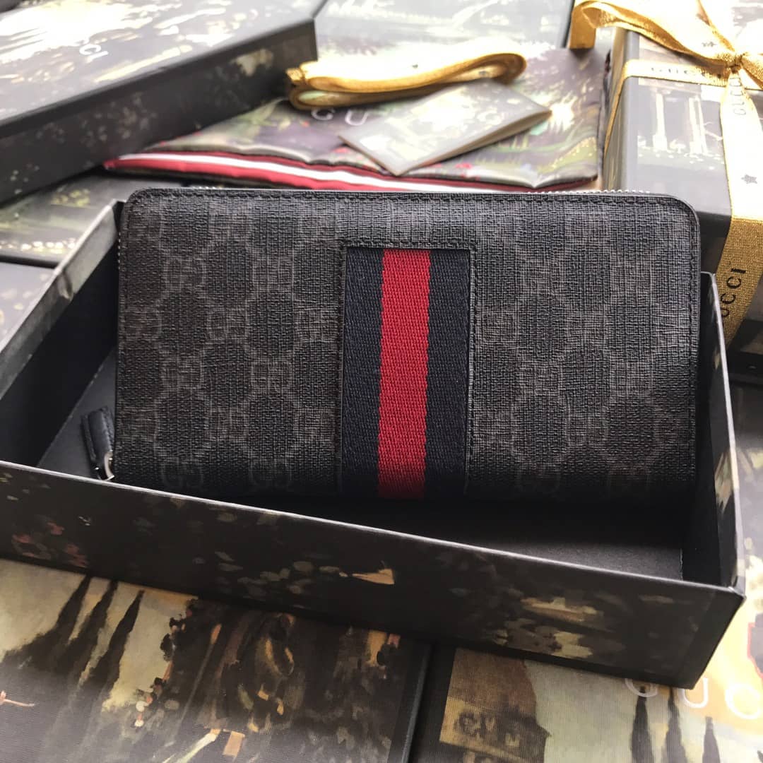 Gvc*1 Web GG Svp*me Around Zip Wallet Replica 408831