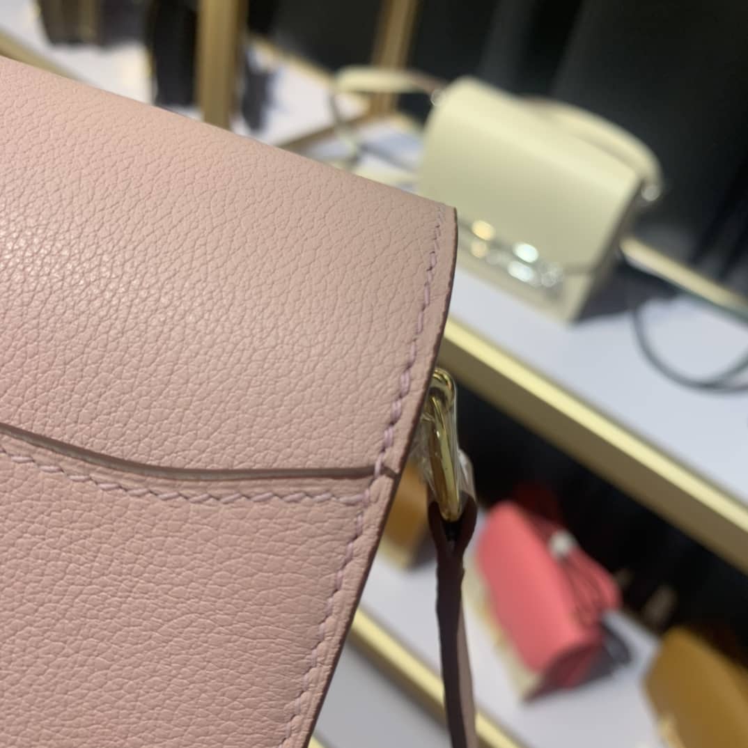 H**me5 Roulis Mini Sac Evercolor Calfskin Leather Crossbody Bag