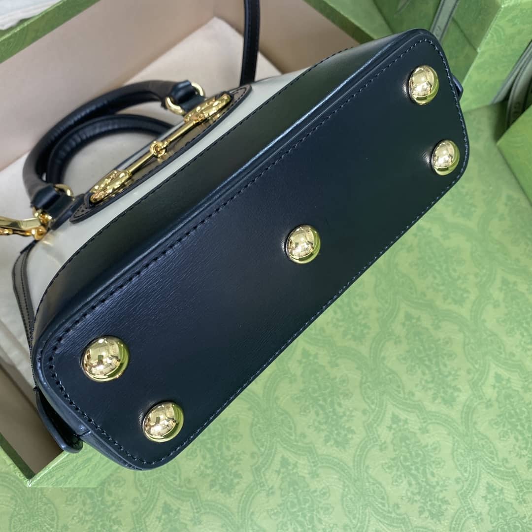 Gvc*1 1955 Horsebit GG Mini Top Handle Bag Replica 640716