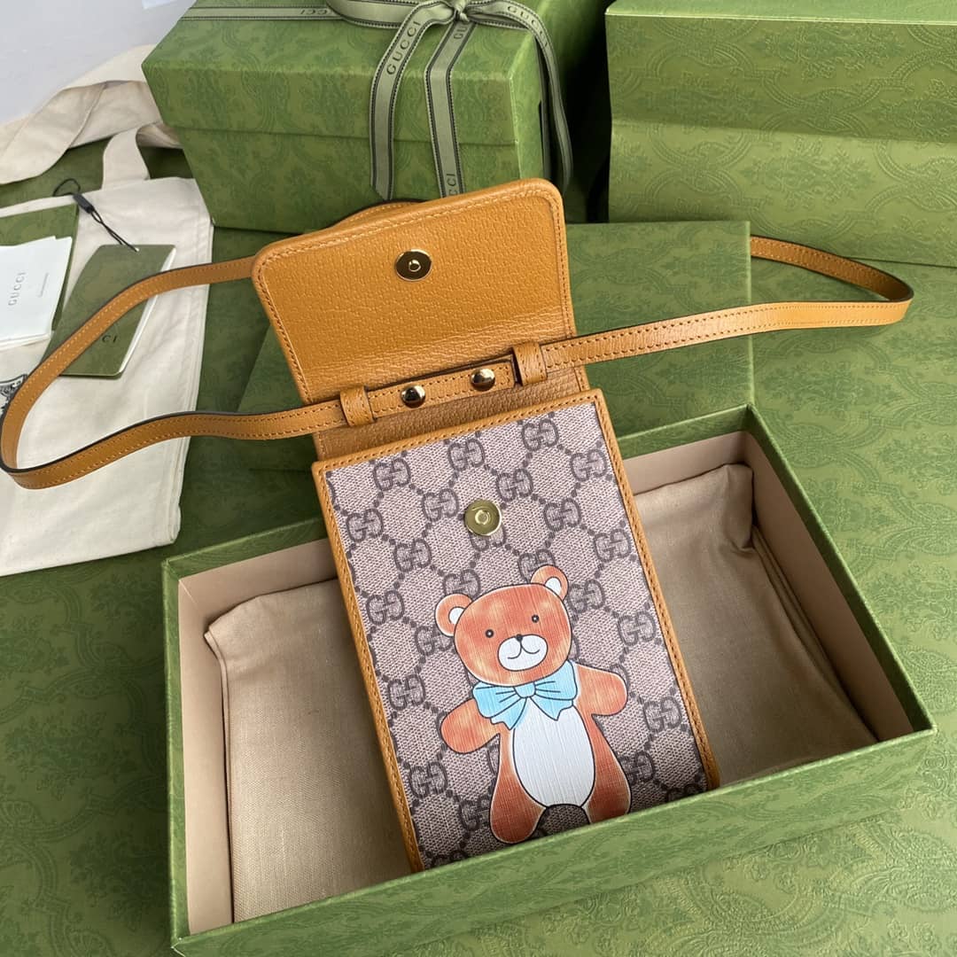 Kai x Gvc*1 Mini Canvas Phone Bag Replica 660161