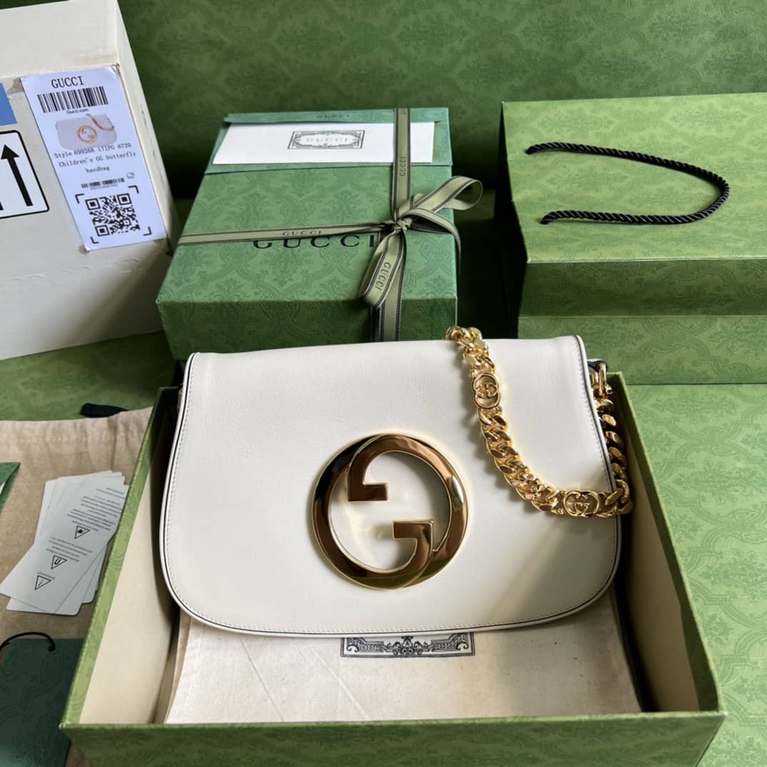 Gvc*1 Blondie White 699268 Replica Shoulder Bag